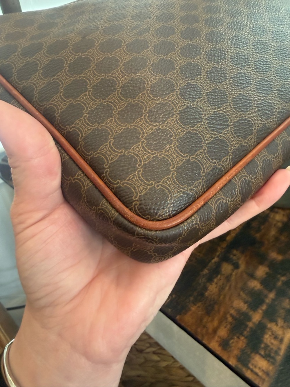Celine Authentic Macadam Vintage Clutch - Picture 11 of 15